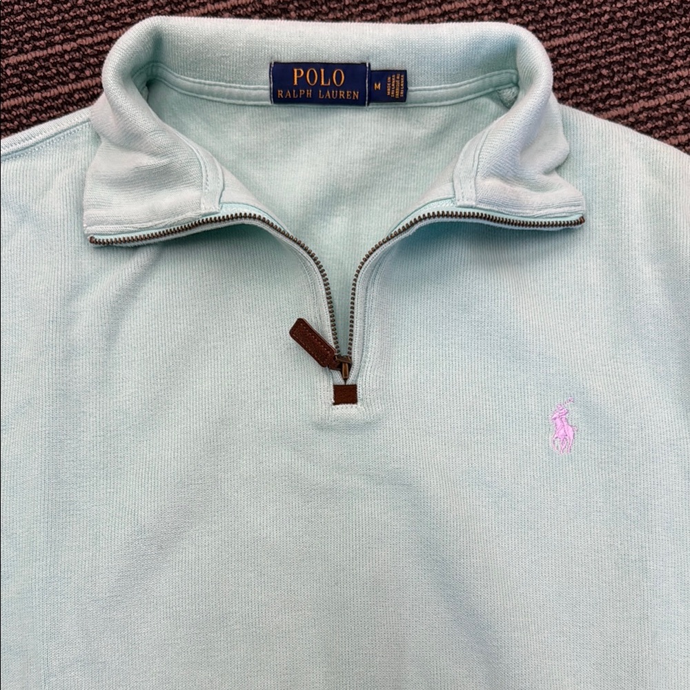 BNWOT Polo by Ralph Lauren Mint Green Sweater Size Medium